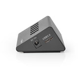 Concentrador USB | 5 Puertos Alimentación 3.0 Puerto de Carga QC3.0 Gbps Aluminio