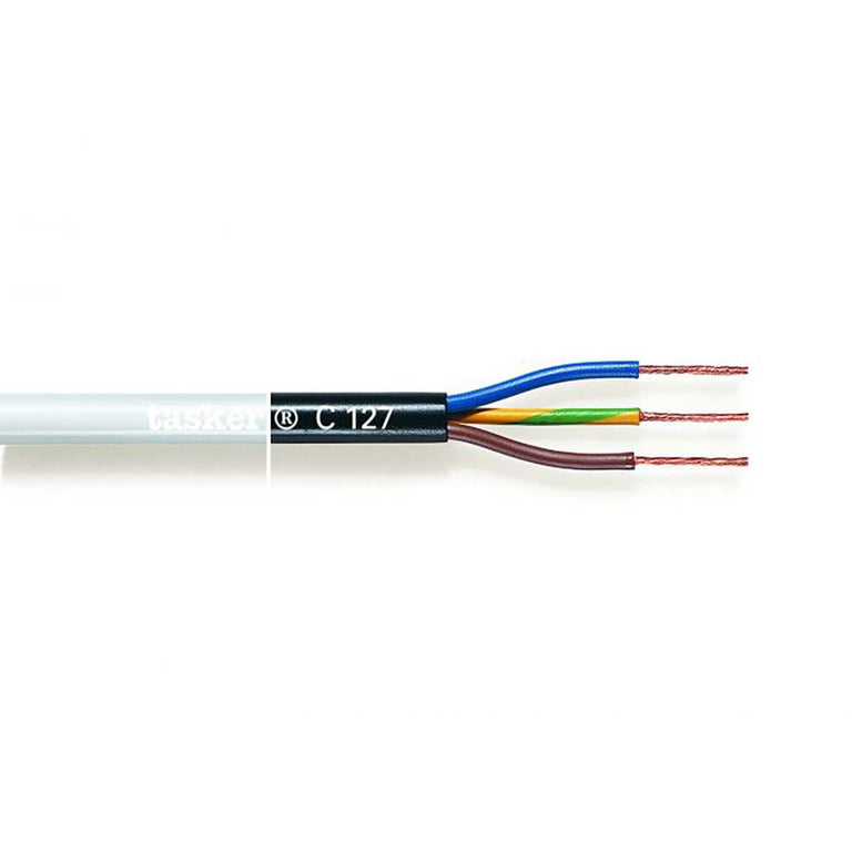 Power Cable with Ground 3 x 0.75 mm2 Audio