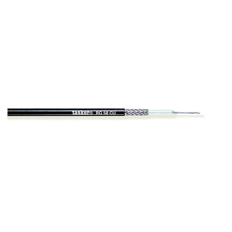 Cabo coaxial profissional de 50 ohms para antena Tasker
