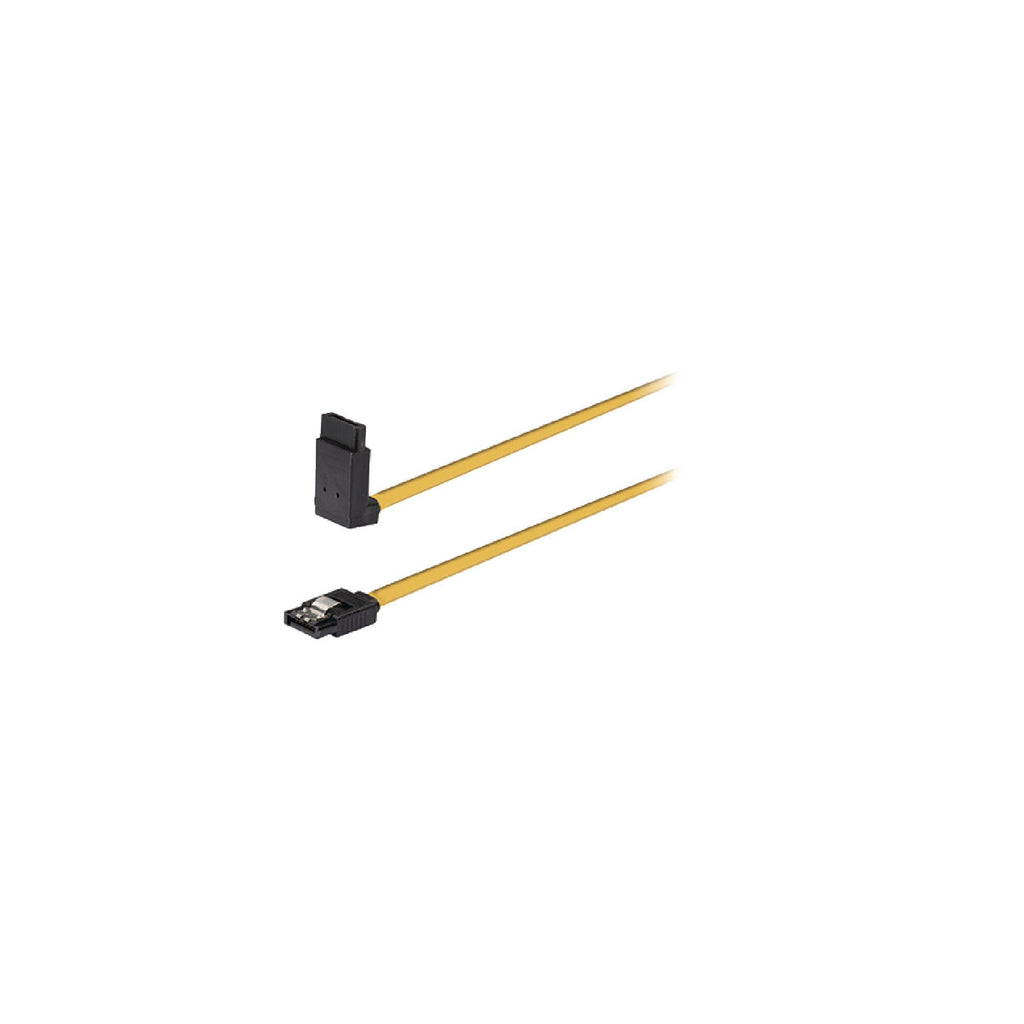 Cabo de dados SATA 6 Gb/s com conector fêmea de 7 pinos e ângulo de 270° (1,00 m)