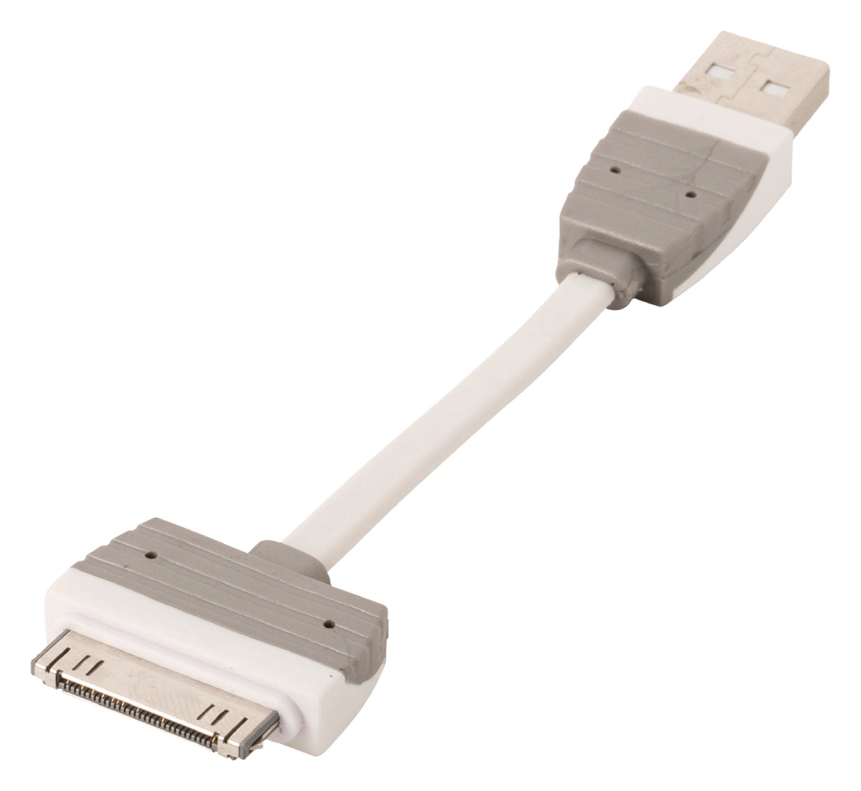 Cable USB de Carga y Sincronización A Macho - Base Conexión Apple 30 Pines 0,10 m