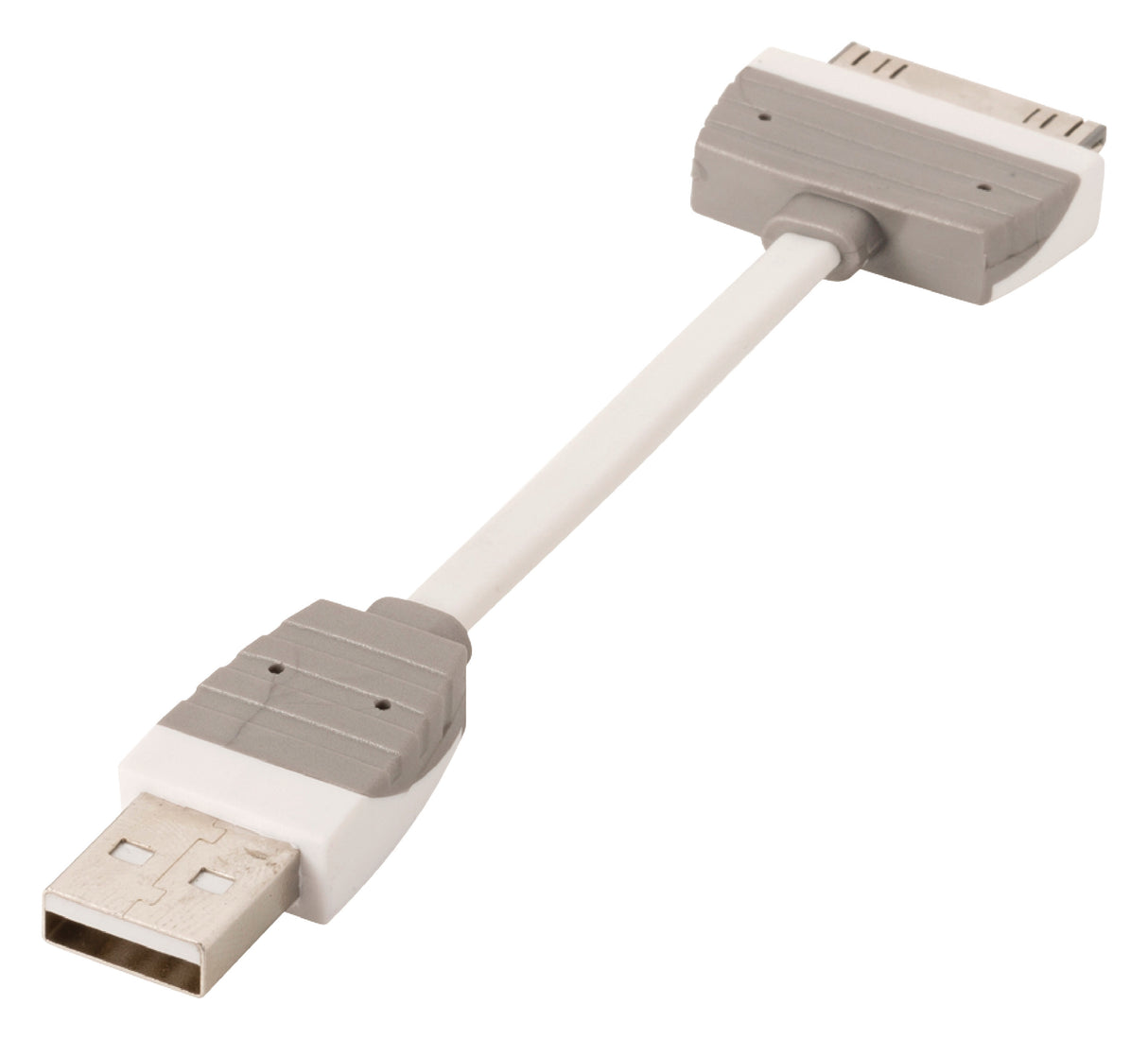 Cable USB de Carga y Sincronización A Macho - Base Conexión Apple 30 Pines 0,10 m