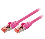 Sf/ftp Cat6 Cable de red Macho a 7.50 m Púrpura Categoria 6