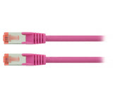 Sf/ftp Cat6 Cable de red Macho a 7.50 m Púrpura Categoria 6