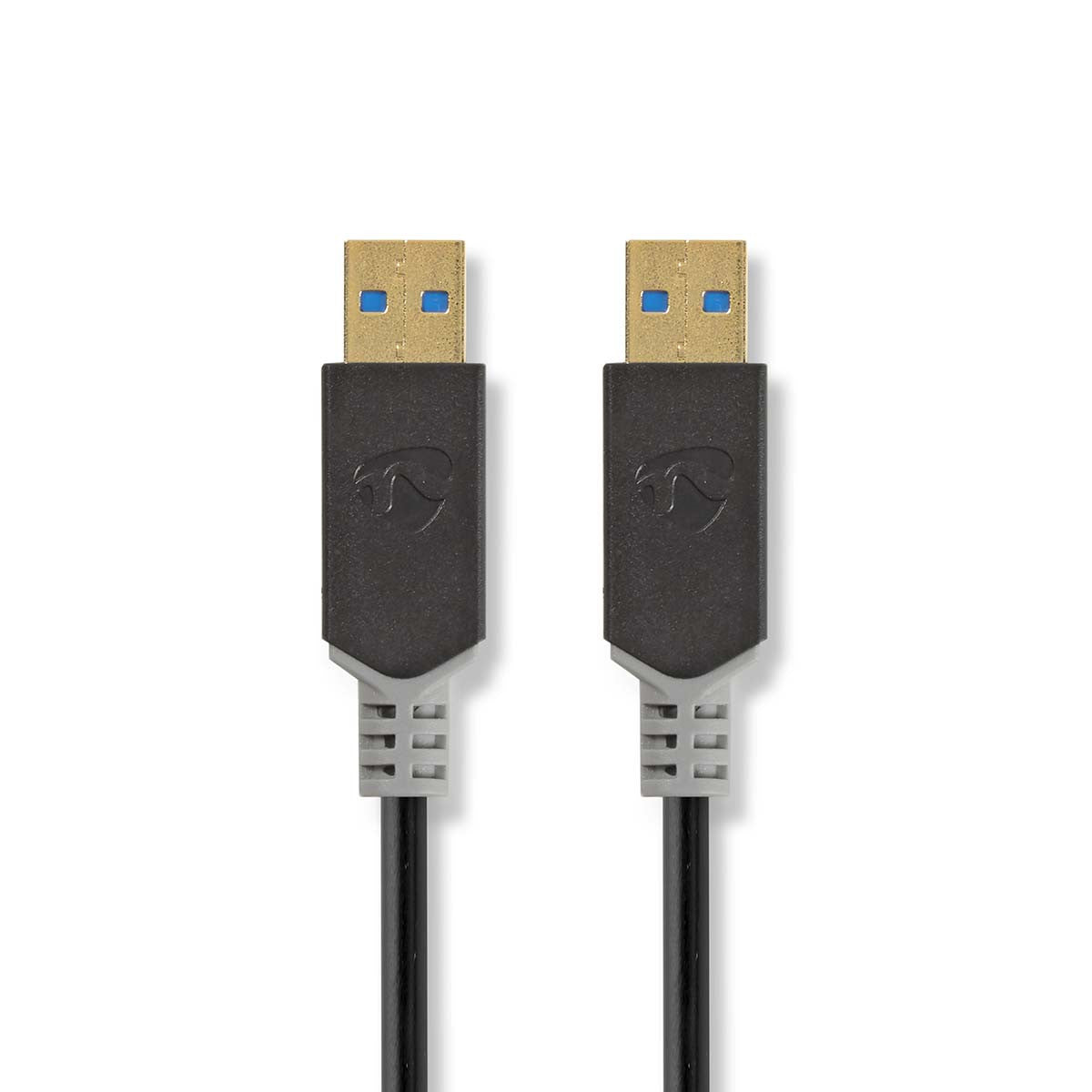 Cable USB 3.0 | A Macho - 2,0 m Antracita