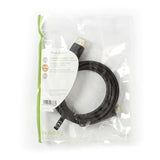 Cable Displayport DisplayPort macho | Conector HDMI™ | 1080p | Niquelado | 2.00 m | Redondo | PVC | Negro