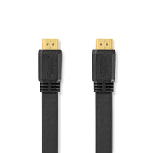High-Speed ​​HDMI Flat Cable with Ethernet | Connector - 3.0 m Black