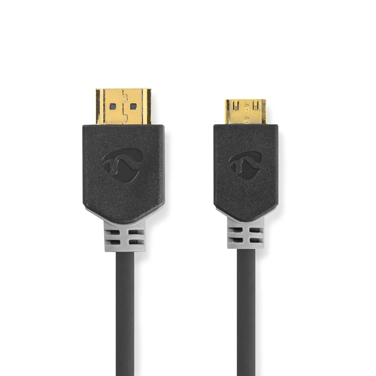 Cable Hdmi de Alta Velocidad con Ethernet | Conector - Miniconector 2,0 m Antracita