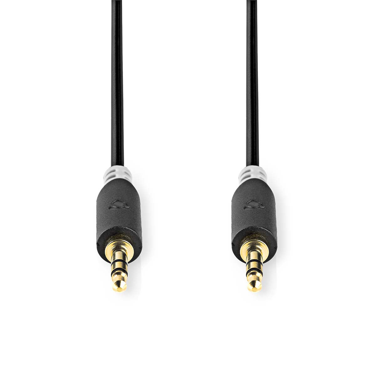 Cable de Audio Estéreo | Macho 3,5 mm - 1,0 m Antracita