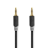 Cable de Audio Estéreo | Macho 3,5 mm - 10 m Antracita