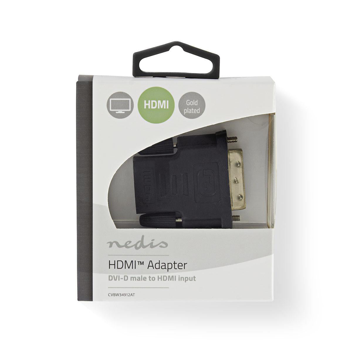 Adaptador HDMI | Hembra - Dvi-d Macho de 24+1 Pines