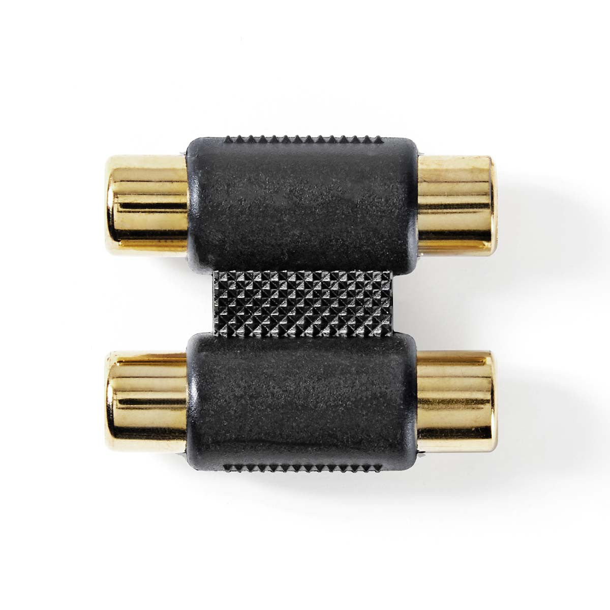 Adaptador de Audio Estéreo | 2x RCA Hembra - Hembra