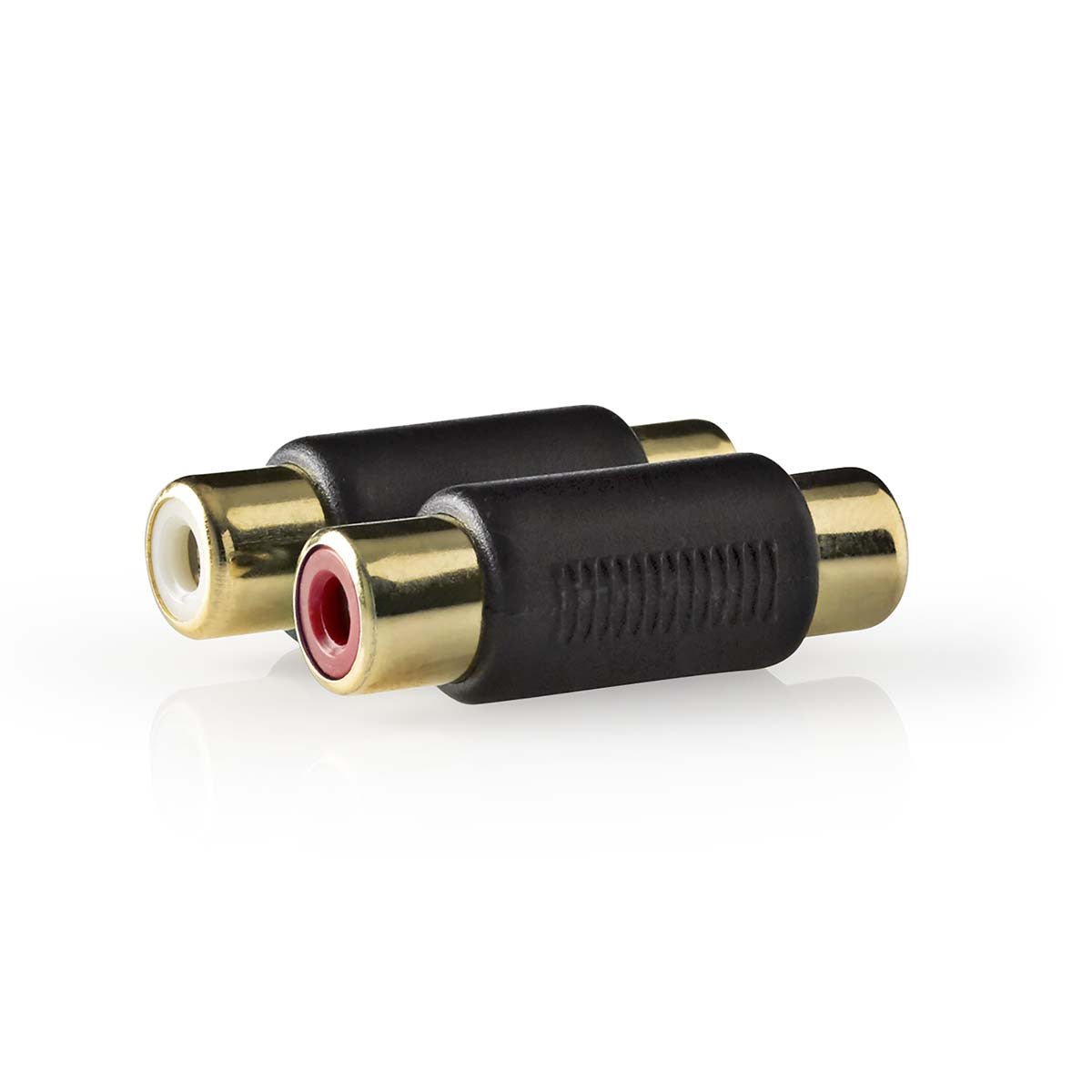 Adaptador de Audio Estéreo | 2x RCA Hembra - Hembra