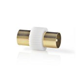 Adaptador Coaxial | IEC (Coaxial) Macho - Macho