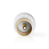 Adaptador Coaxial | IEC (Coaxial) Macho - Macho