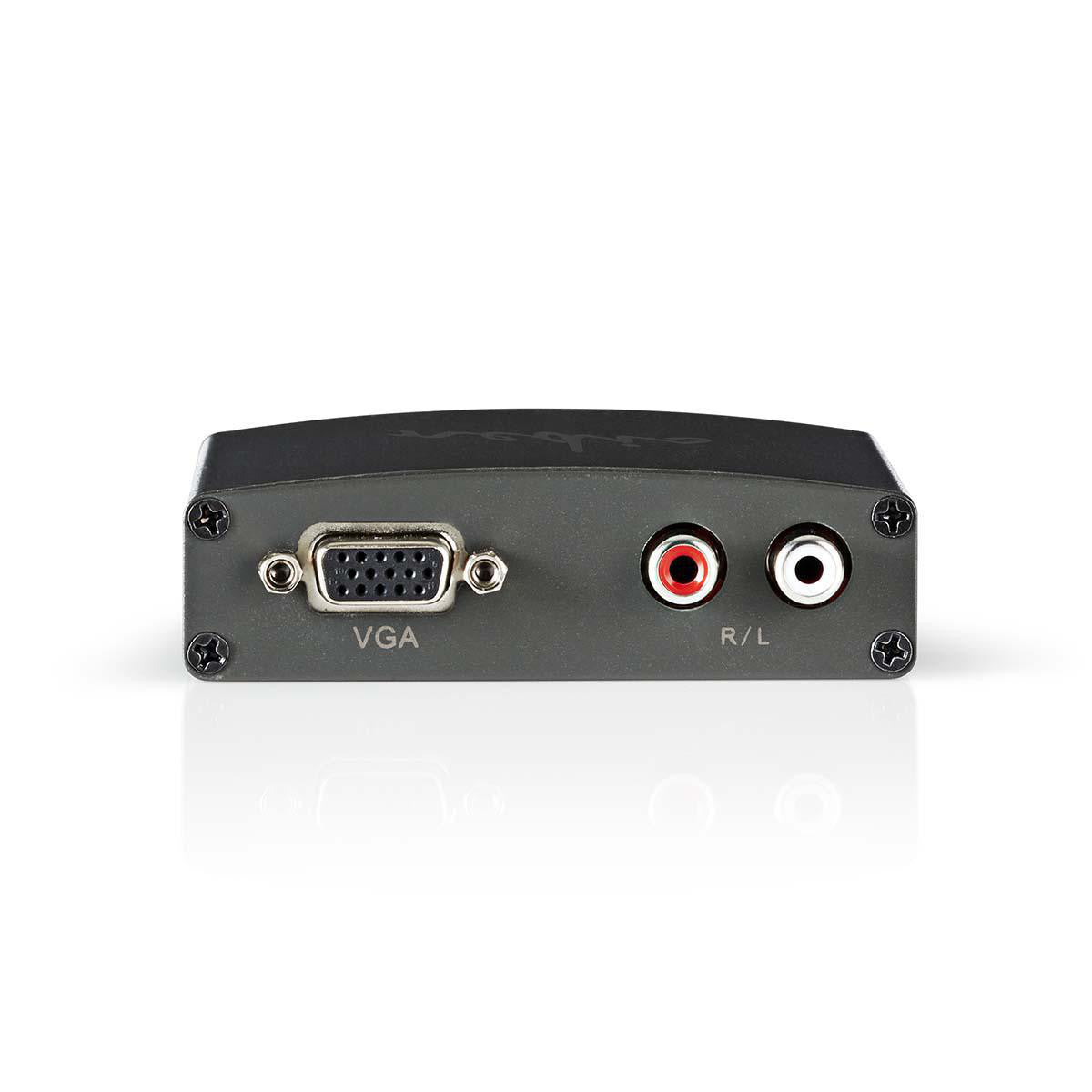 Convertidor Hdmi? a VGA | 1 Toma - Entrada + 2 Salidas RCA (I/D) Adaptador