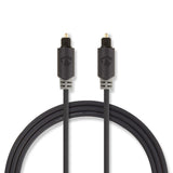 Cable de Audio Óptico | Toslink Macho - 3,0 m Antracita Cables
