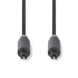 Cable de Audio Óptico | Toslink Macho - 3,0 m Antracita Cables
