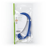 Cable USB 3.2 de 1.ª generación | USB-A macho | USB-A hembra | 5 Gb/s | niquelado | 1,00 metros | Azul