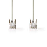 Cable de Red Cat5e UTP | Rj45 Macho - 5,0 m Gris