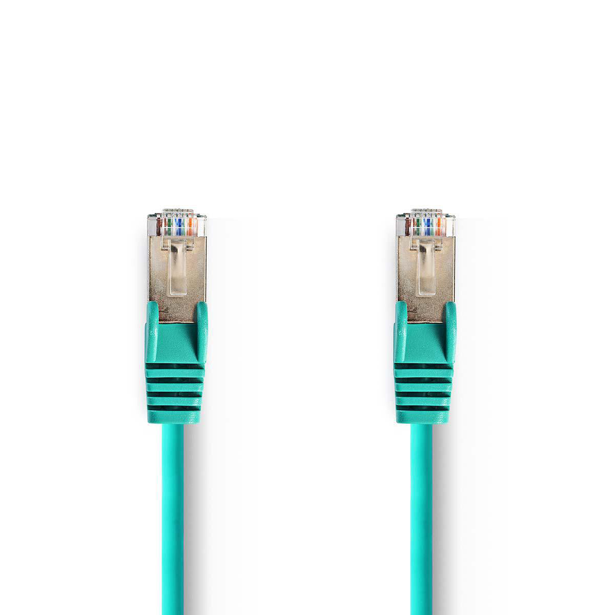 Cable de Red Cat5e Sf/utp | Rj45 Macho - 3,0 m Verde