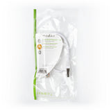 Cable Cat 5e | Sf/utp Rj45 (8p8c) Macho 0.50 m Redondo PVC Blanco