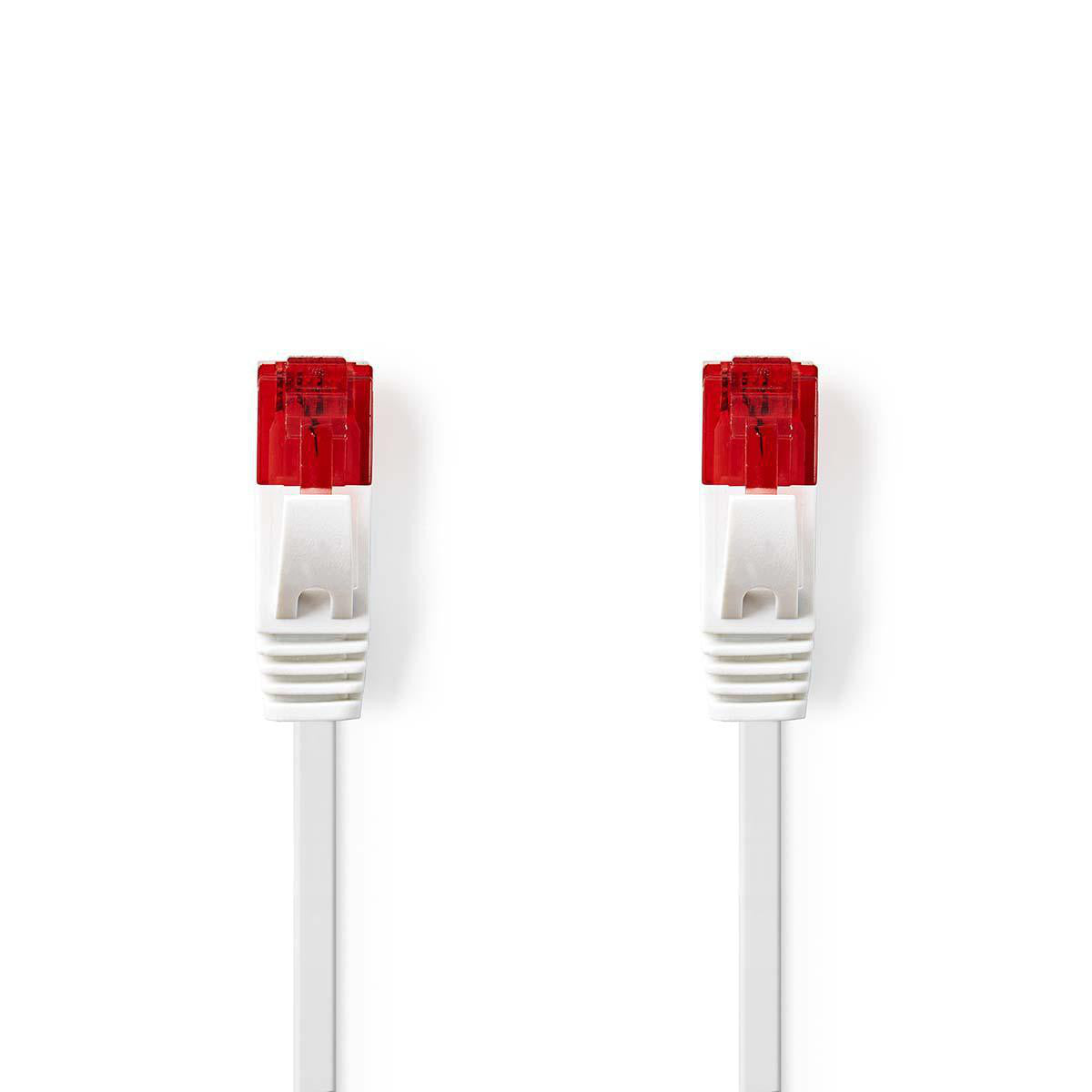 Cable de Red Cat6 UTP | Rj45 Macho - 3,0 m Blanco