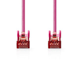 Cable de Red Cat6 S/ftp | Rj45 Macho - 15 m Rosa Cables