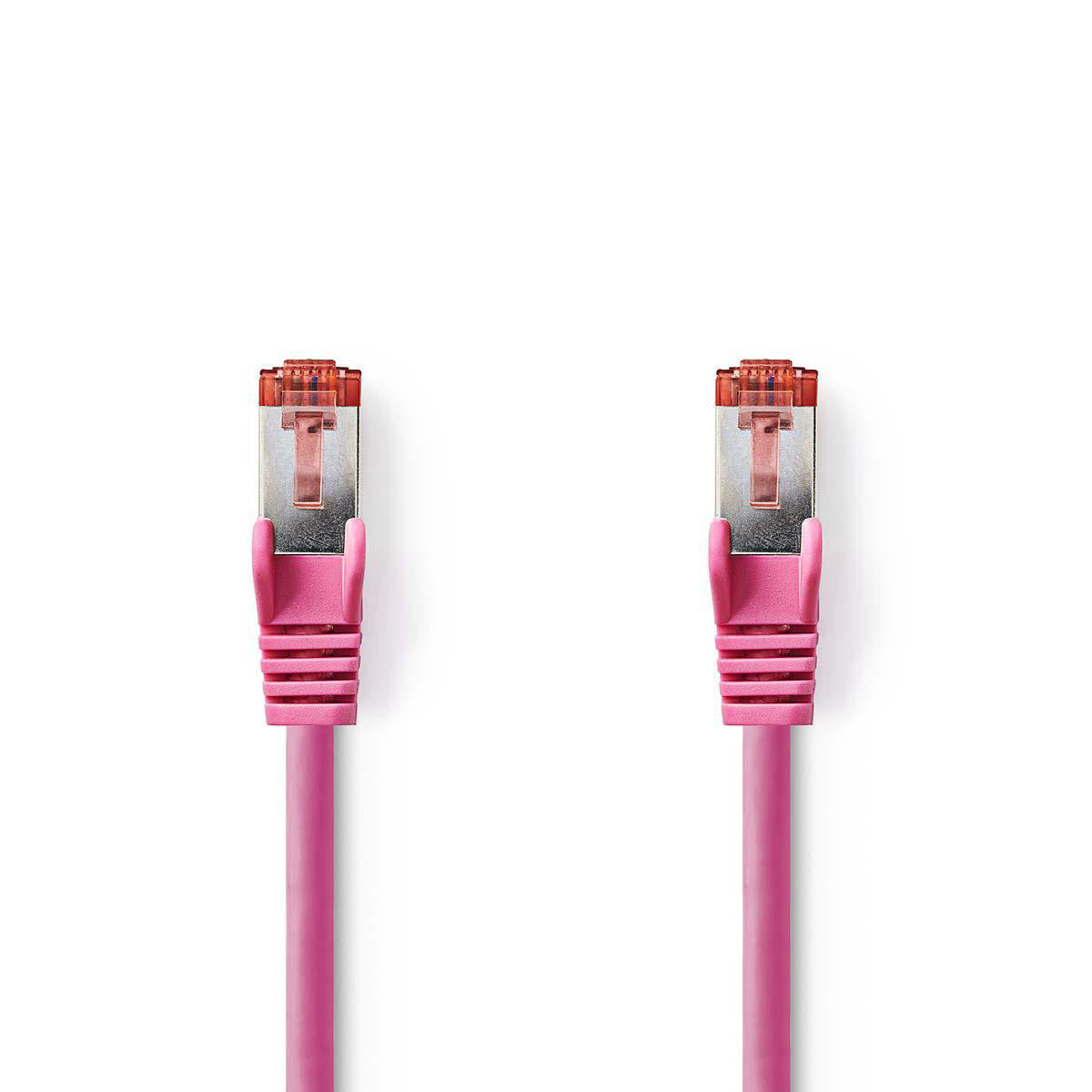 Cable de Red Cat6 S/ftp | Rj45 Macho - 7,5 m Rosa