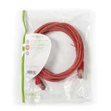 Cable de Red Cat6 S/ftp | Rj45 Macho - 3,0 m Rojo