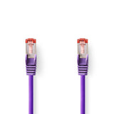 Cable de Red Cat6 S/ftp | Rj45 Macho - 3,0 m Violeta