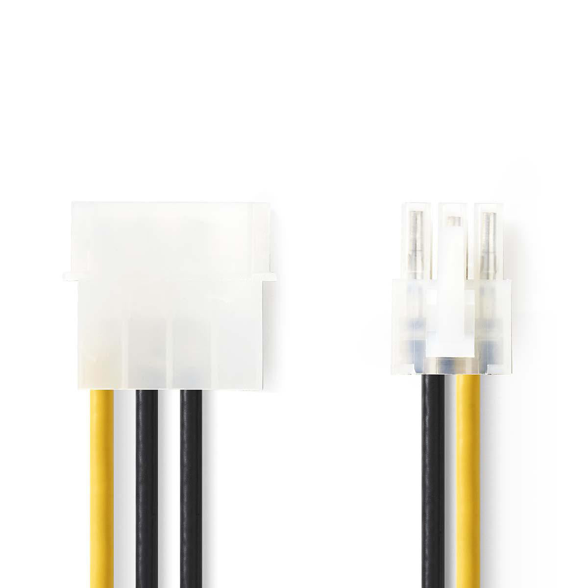 Cable de Alimentación Interno | Molex Macho - PCI Express 0,15 m