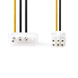 Cable de Alimentación Interno | Molex Macho - PCI Express 0,15 m
