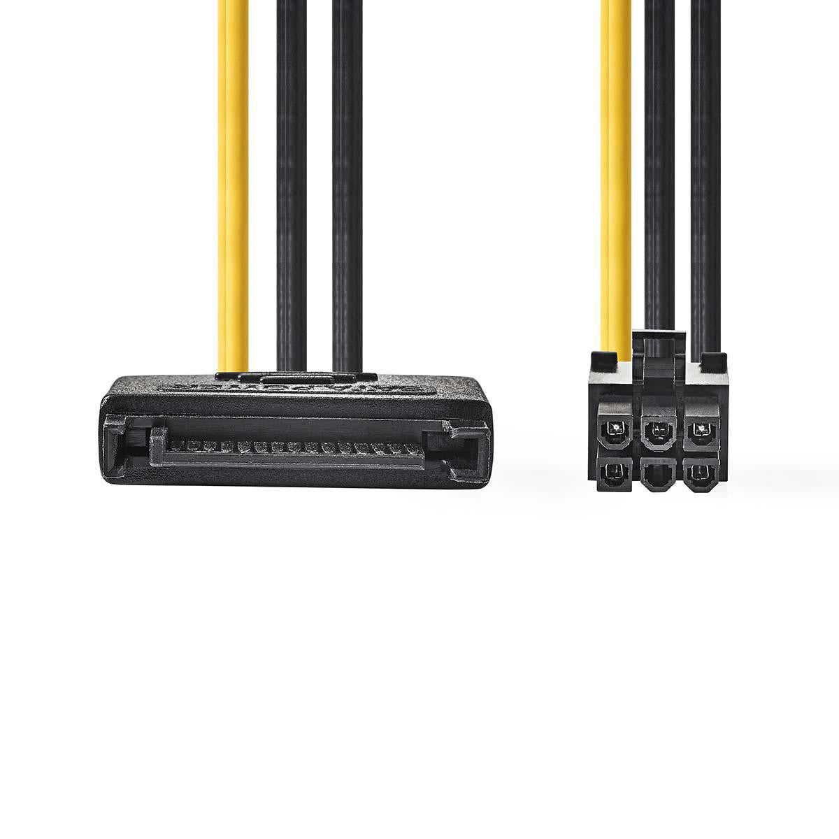 Cable de Alimentación Interno | Sata 15 Pines Macho - PCI Express Hembra 0,15 m Varios