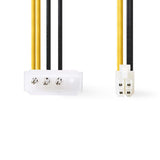 Cable de Alimentación Interno | P4 Macho - Molex 0,15 m