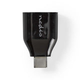 Adaptador USB-C 3.0 | Tipo C Macho - A Hembra Negro
