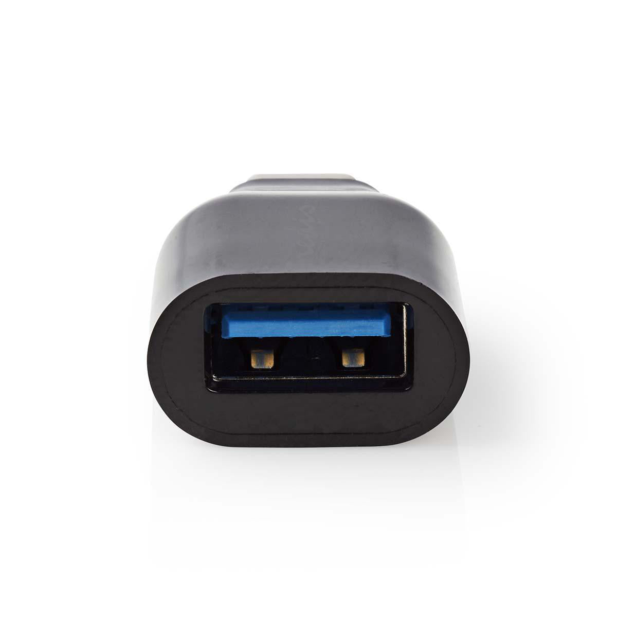 Adaptador USB-C 3.0 | Tipo C Macho - A Hembra Negro