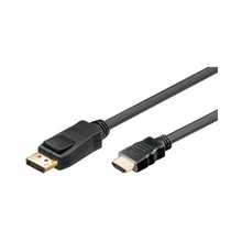 Cabo DisplayPort para HDMI Macho/Macho - Vários Comprimentos 