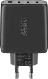 Cargador rápido multipuerto USB-C™ PD GaN (68 W)
