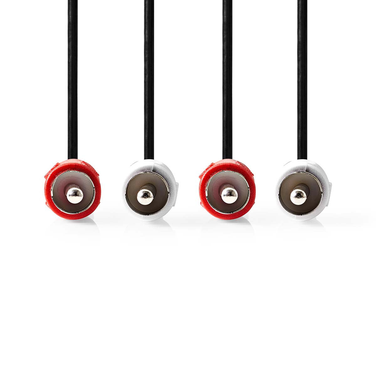 Cable de Audio Estéreo | 2x RCA Macho - 10 m Negro
