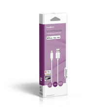 Cable de Carga y Sincronización | Apple Lightning a USB A Macho - Blanco
