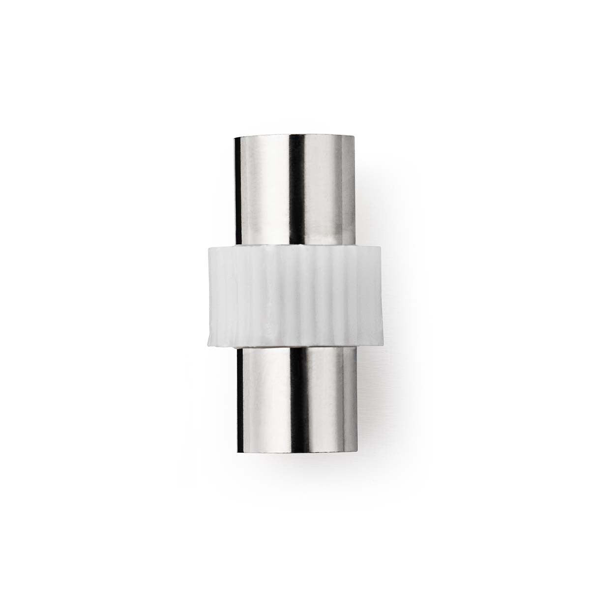 Adaptador Coaxial | IEC (Coaxial) Hembra - Blanco