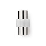 Adaptador Coaxial | IEC (Coaxial) Hembra - Blanco