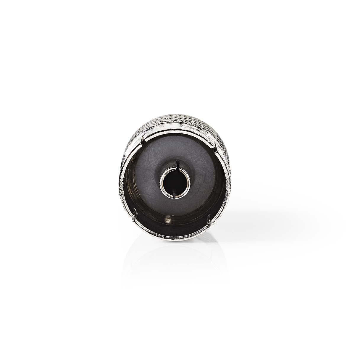 Adaptador Coaxial | IEC (Coaxial) Macho - Hembra Metal Conector Antena