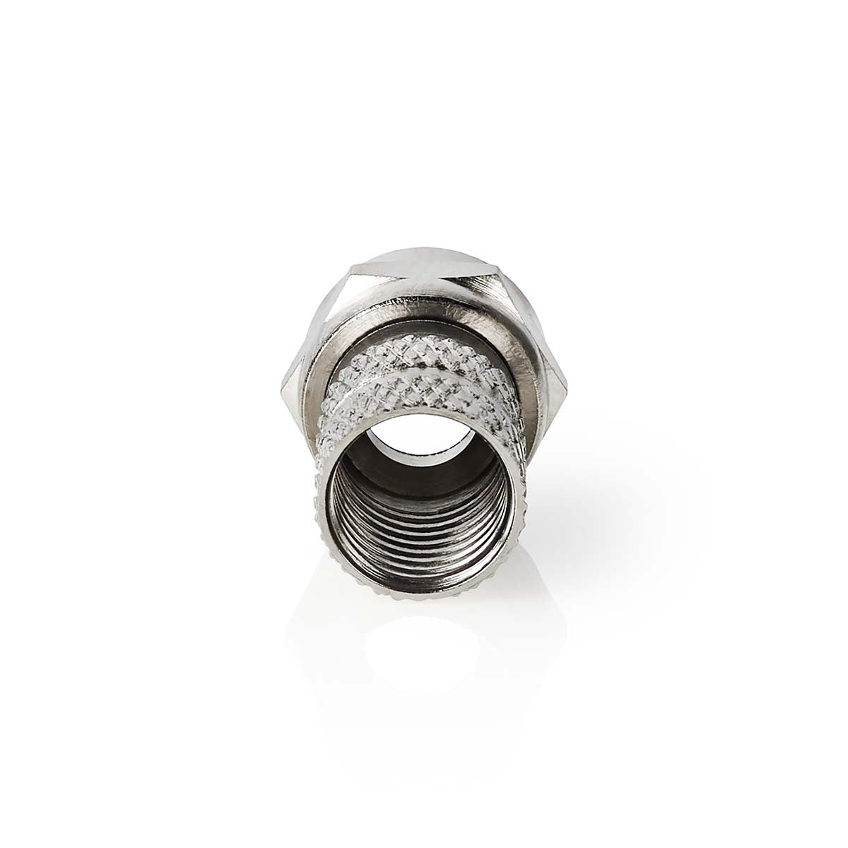 Conector F | Varón - Para Cables de 7,00 mm 5 Unidades Metal