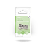 Conector F | Varón - Para Cables de 7,00 mm 5 Unidades Metal