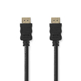 Cable Hdmi de Alta Velocidad con Ethernet | Conector - 0,30 m Negro