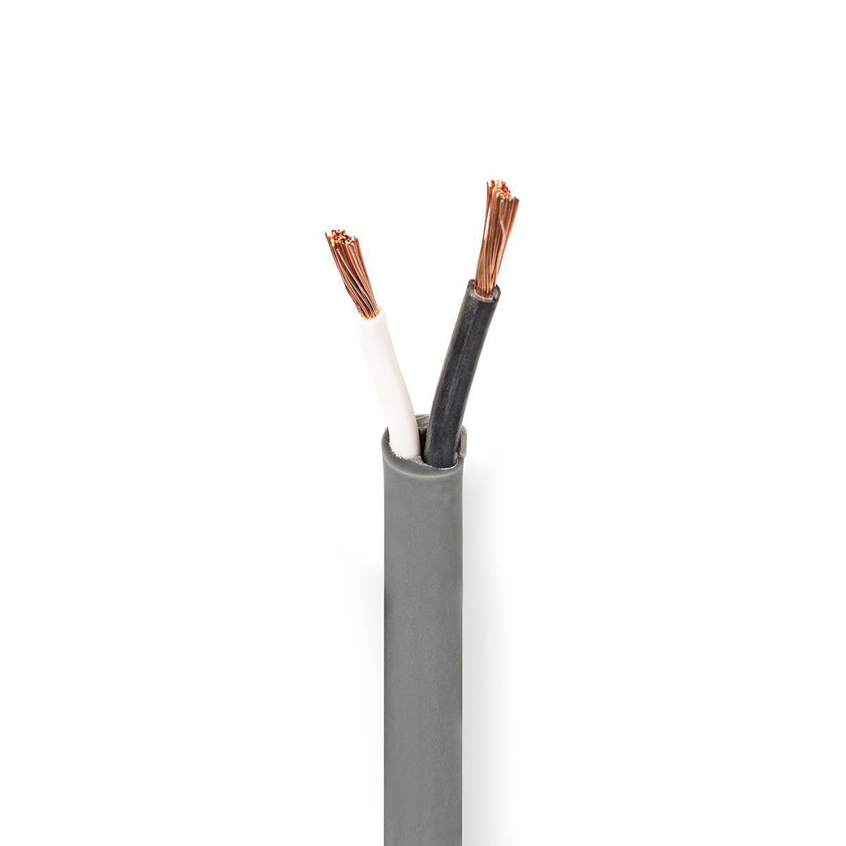 Cable Flexible Para Altavoz | 2x 2,5 mm² 100 m En Bobina Gris