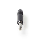 Conector de Audio Mono | Macho 6,35 mm Negro