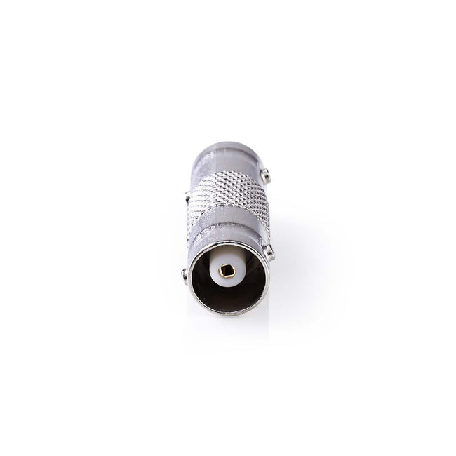 Adaptador BNC hembra a BNC hembra recto niquelado, pack de 10 unidades CVGP01950ME Nedis
